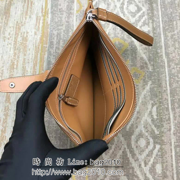 HERMES愛馬仕 最新款 休閒 男士牛皮手拿包 816-1 JD1092